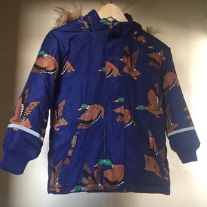 Unisex kids winter coat